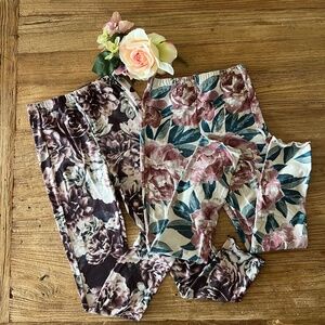 Joyfolie Set of 2 Leggings Sz 7